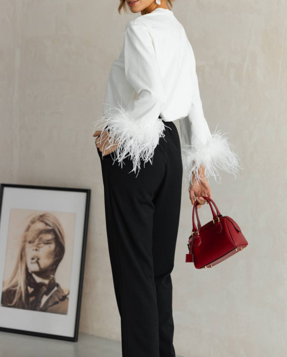 70 Лонгслів з пір’ям